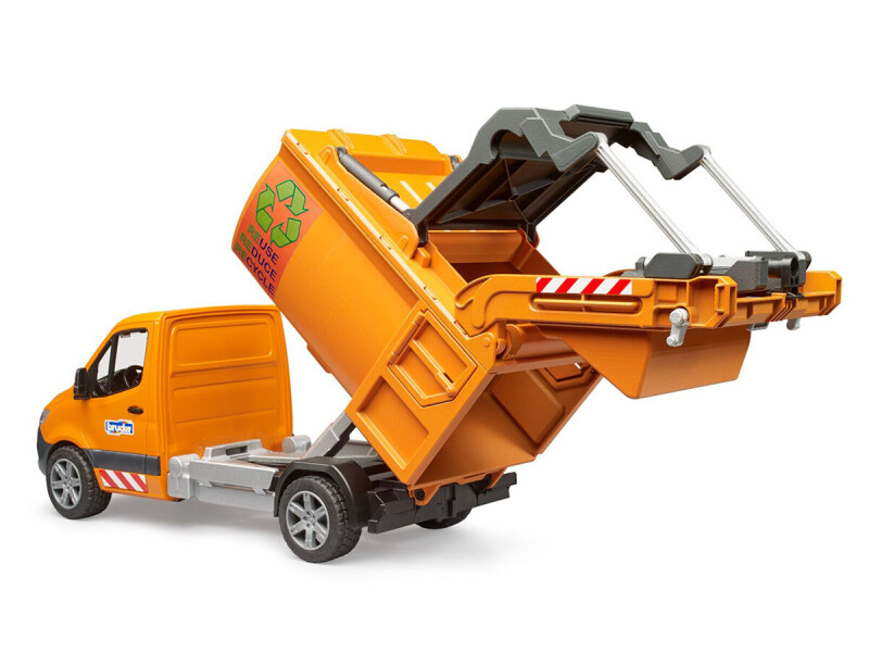 Bruder MB Sprinter malý popelářský vůz 1:16